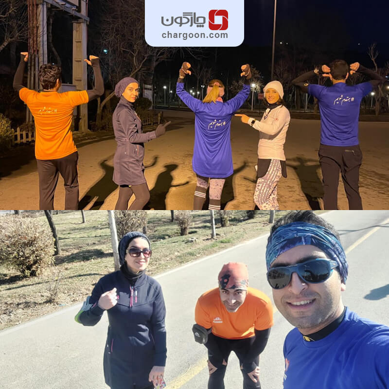 روایتی از چالش پیاده‌روی دوستان و همراهان چارگون