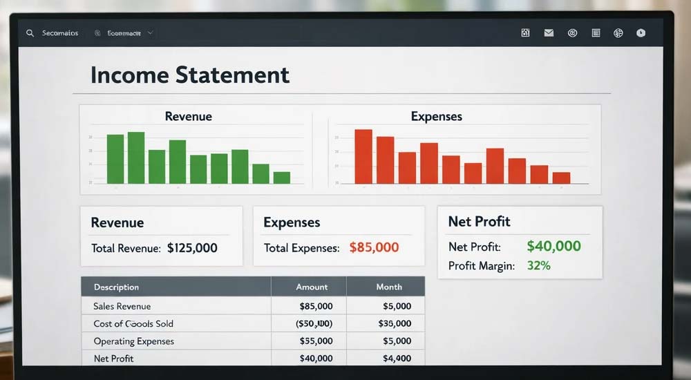 ویژگی صورت‌های درآمد
