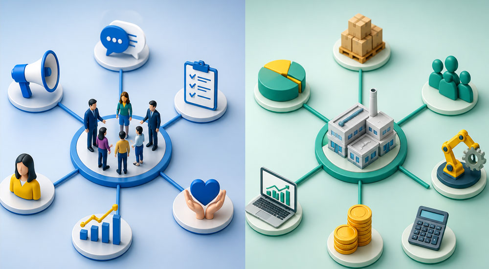تفاوت CRM و ERP چیست؟