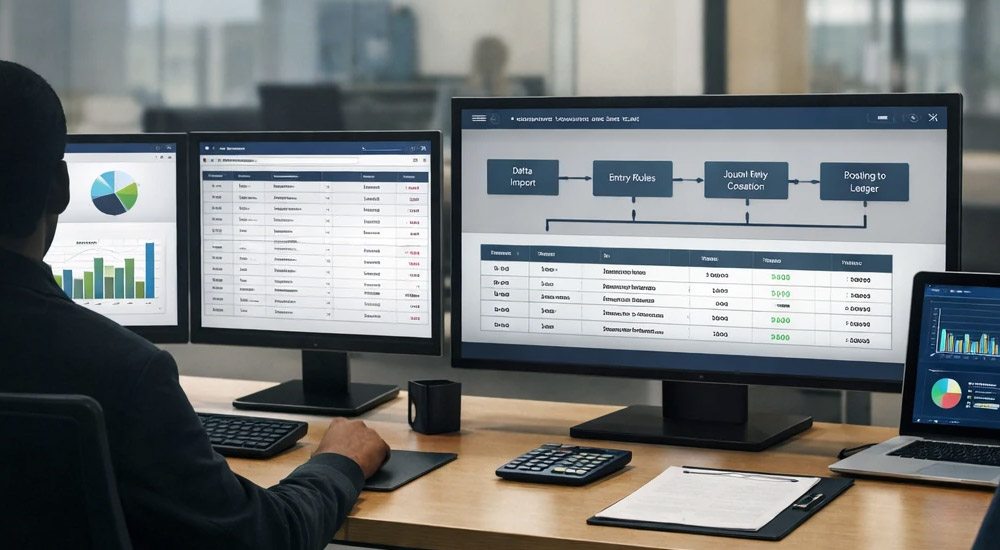 امکان صدور سند اتوماتیک حسابداری