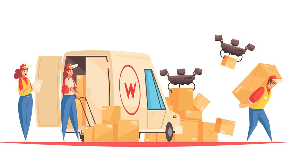 انتخاب و گردآوری کالا برای خروج