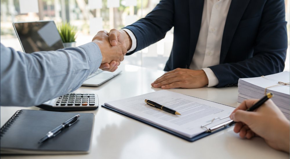 فرایند خرید سازمانی و پرداخت و بستن قرارداد