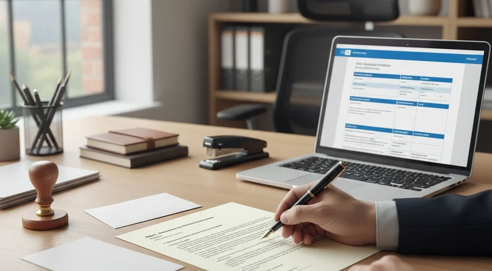 قواعد نگارشی و فنی در نامه‌های اداری