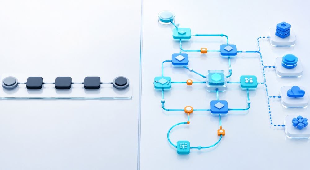 BPMS چابک چه تفاوتی با یک سیستم Workflow ساده دارد؟