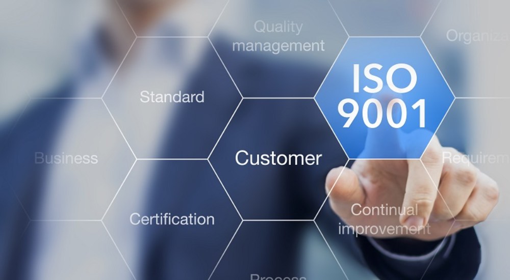 What role does BPMS play in the implementation of ISO 9001?
