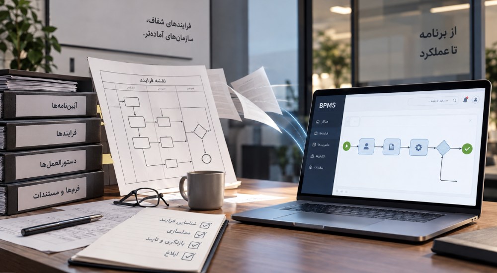 از فرایند مستندشده تا فرایند اجراشده